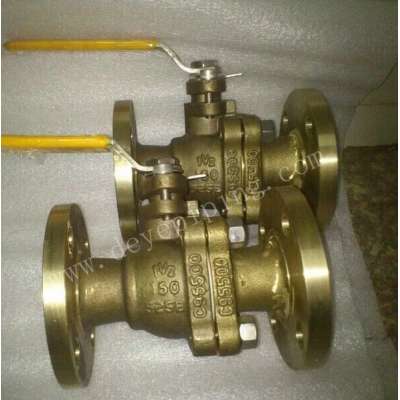 API 6D 150LBS 2 PC Full Bore Reduced Bore Flanged ends Bronze Gunmetal Ball Valve