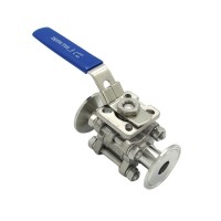 Homebrew Stainless Steel Sanitary Tri Clampsanitary Ball Valve