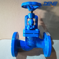 DIN3202 F1 PN16 DN25 GG25 Cast Iron CI Body SS Seal Globe Valve