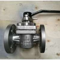 2 way ful bore API Sleeve Type Soft Sealing Plug valve