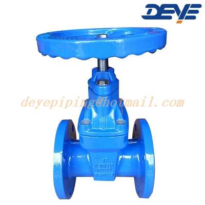 AWWA ANSI C515 150# Cast Ductile Iron Rubber EPDM Elastic Soft Seat Drinking Water Potable Gate Valve