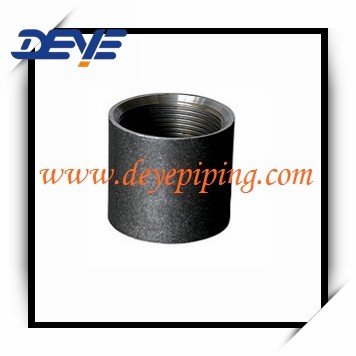 Black Steel NPT BSP Coupling Socket