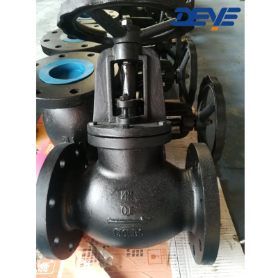 ANSI150# Cast Iron CI  Body Metal Seat Globe Valve